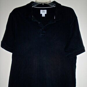 BERKLEY JENSEN MEN'S NAVY BLUE SHORT SLEEVED 100% PIMA COTTON POLO SHIRT SIZE L